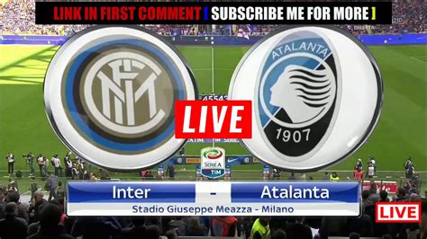 inter vs atalanta live